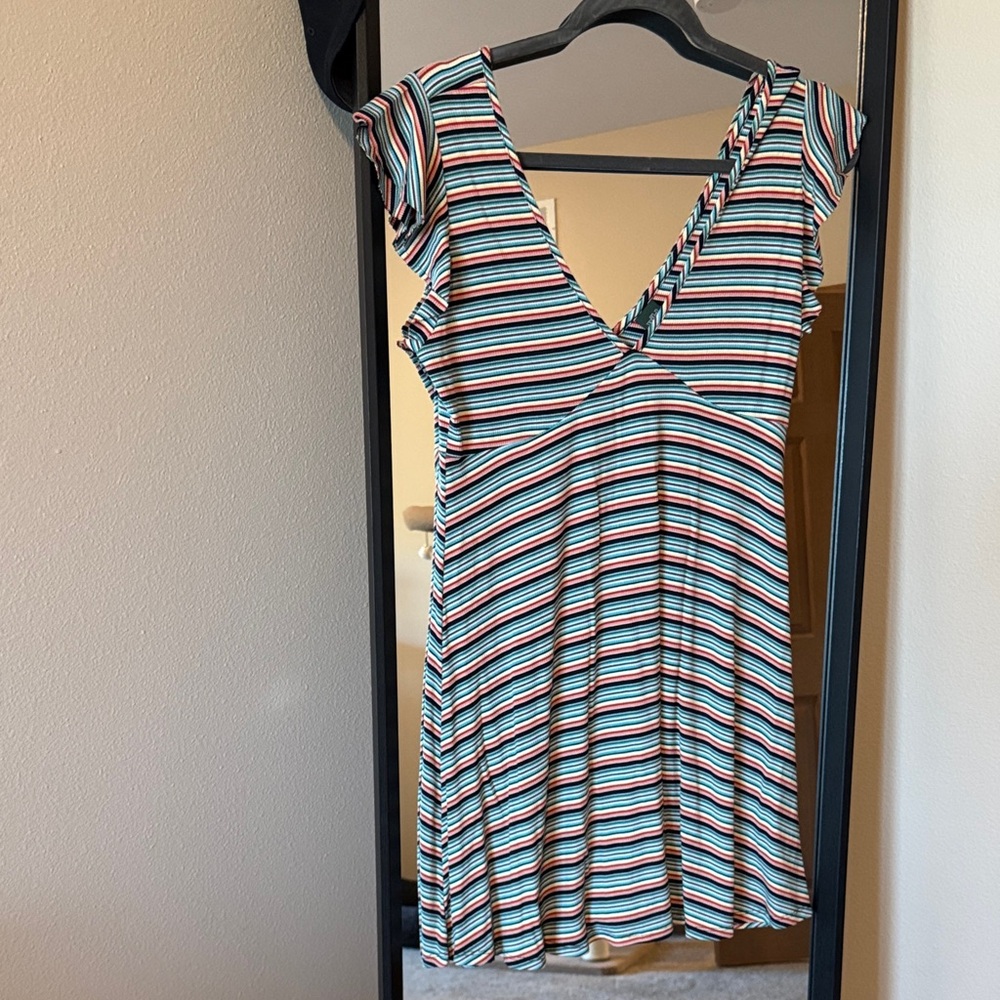 Wild Fable Striped Mini Dress - Navy, White, Red, Green, Blue, Etc